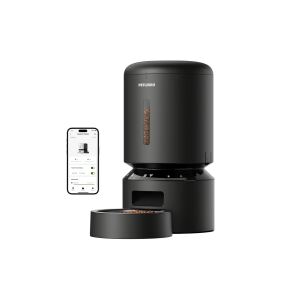 Petlibro Granary Smart Futter-/Wasserspender für Hunde/Katzen Schwarz Katze Haustierfutterautomat
