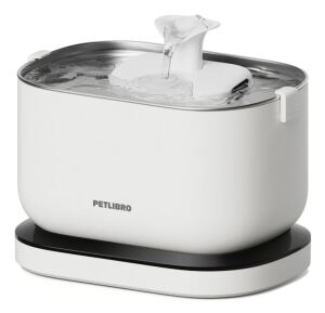 Petlibro Dockstream Futter-/Wasserspender für Hunde/Katzen Acrylnitril-Butadien-Styrol (ABS) Weiß Katze Automatische Haustiertränke