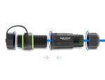 DELOCK Kabelverbinder RJ45 Bu > Bu Cat.6 M20x1,5mm...