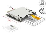 DELOCK Adapter M.2 Key M St > CFexpress Typ B Slot