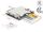 DELOCK Adapter M.2 Key M St > CFexpress Typ B Slot