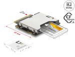 DELOCK Adapter M.2 Key M St > CFexpress Typ A Slot