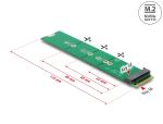 DELOCK Adapter M.2 Key M St > Key M Slot