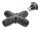 DELOCK Kabelverbinder X-Form mit Klemmverbind. 3 Pin, IP68