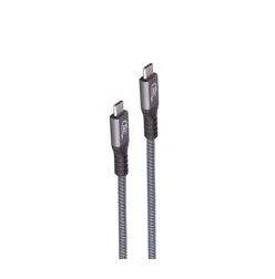shiverpeaks BS13-68150 USB Kabel USB4 Gen 3x2 1,5 m USB C 240 W Grau