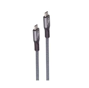 shiverpeaks BS13-68035 USB Kabel USB4 Gen 3x2 2 m USB C 40 Gbit/s 240 W Grau