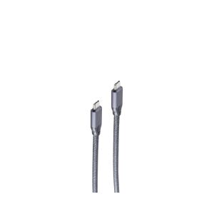 shiverpeaks BASIC S USB Kabel USB 3.2 Gen 2 (3.1 Gen 2) 0,5 m USB C 20 Gbit/s Grau