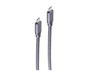 shiverpeaks BS13-47020 USB Kabel USB 3.2 Gen 2 (3.1 Gen 2) 1 m USB C 100 W Grau