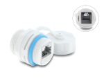 DELOCK Kabelverbinder RJ45 Bu > Bu Cat.6A M23.5x1,5mm IP68
