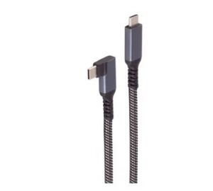 shiverpeaks BS14-75014 USB Kabel USB 3.2 Gen 2 (3.1 Gen 2) 1 m USB C 10 Gbit/s 100 W Schwarz, Weiß