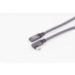 shiverpeaks BS13-56010 USB Kabel USB 3.2 Gen 2 (3.1 Gen 2) 0,5 m USB C 20 Gbit/s 100 W Grau