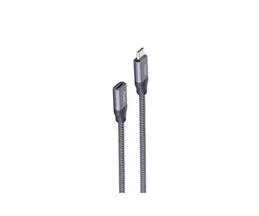 shiverpeaks BS13-46030 USB Kabel USB 3.2 Gen 2 (3.1 Gen 2) 2 m USB C 10 Gbit/s 100 W Schwarz, Grau
