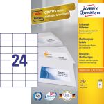 Avery 3474 selbstklebendes Etikett Rechteck Permanent...