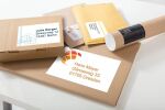 Avery 3655 selbstklebendes Etikett Rechteck Permanent Weiß 200 Stück(e)