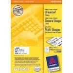 Avery Universal Labels, White 64,6x33,8mm selbstklebendes Etikett 2400 Stück(e)