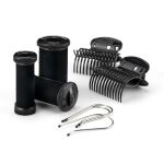 BaByliss Thermo Ceramic Rollers Haar-Styling-Set Schwarz, Edelstahl 50 W 2 m
