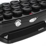 BaByliss Thermo Ceramic Rollers Haar-Styling-Set Schwarz, Edelstahl 50 W 2 m
