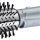 BaByliss Hydro-Fusion Hydro Fusion Air Styler Heißluftbürste Warm Aqua-Farbe, Schwarz, Metallisch 700 W 2,5 m