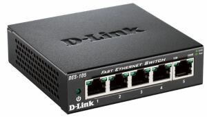 D-Link DES-105 Unmanaged L2 Schwarz