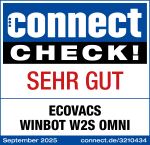 Ecovacs Winbot W2S Omni Window Cleaning Robot white grey...
