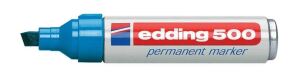 Edding 500 Permanent-Marker Meißel Blau 10 Stück(e)