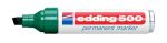 Edding 500 Permanent-Marker Meißel Grün 10...