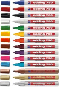 Edding 750 Gelb 10 Stück(e)