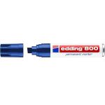 Edding 800 Permanent-Marker Konische Spitze Blau 1...