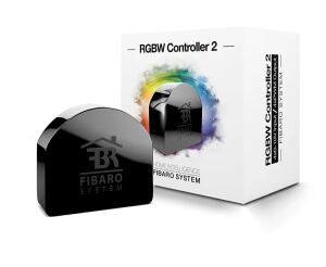 Fibaro RGBW Controller 2 Kabellos Schwarz