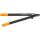 Fiskars 1000582 Astschere Bypass Schwarz, Orange