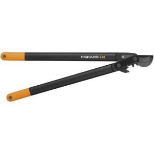 Fiskars 1000584 Astschere Bypass Schwarz, Orange