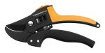 Fiskars 1000575 Astschere Amboss Schwarz, Orange