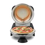 G3 Ferrari Delizia Pizzamacher/Ofen 1 Pizza/Pizzen 1200 W Schwarz, Silber