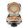 G3 Ferrari Delizia Pizzamacher/Ofen 1 Pizza/Pizzen 1200 W Schwarz, Silber