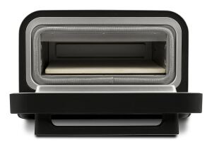 G3 Ferrari G10204 Pizzamacher/Ofen 1 Pizza/Pizzen 1850 W Schwarz, Silber