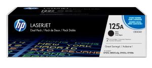 HP 125A 2er-Pack Schwarz Original LaserJet Tonerkartuschen