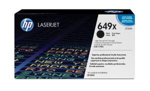 HP 649X Schwarz Original LaserJet Tonerkartusche mit hoher Reichweite