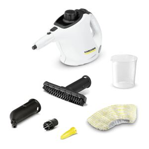 Kärcher SC 1 Zylinder-Dampfreiniger 1200 W Schwarz, Weiß