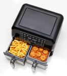 Kenwood HFM20.000MB Fritteuse Doppel 8 l Eigenständig 1700 W Heißluftfritteuse Schwarz