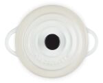 Le Creuset 71901107160100 Schmortopf 0,25 l Weiß