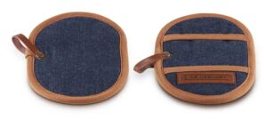 Le Creuset Koch- und Backgeschirr Topflappen 2 Stück(e) Blau Baumwolle
