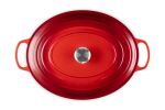 Le Creuset 21178400602430 Kochtopf 13,9 l Oval Rot