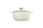 Le Creuset 21177207164430 Kochtopf 2,4 l Rund Beige