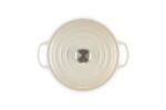 Le Creuset 21177207164430 Kochtopf 2,4 l Rund Beige