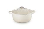 Le Creuset 21177227164430 Kochtopf 3,3 l Rund Cremefarben