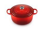 Le Creuset Signature 6,7 l Rund Rot