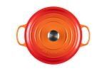 Le Creuset 21177280902430 Schmortopf 6,7 l Orange, Rot