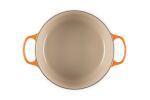 Le Creuset 21177280902430 Schmortopf 6,7 l Orange, Rot