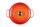 Le Creuset 21177280902430 Schmortopf 6,7 l Orange, Rot