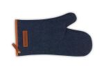 Le Creuset 45100327760800 Topfuntersetzer / Topflappen Ofenhandschuhe 1 Stück(e) Blau, Braun Baumwolle